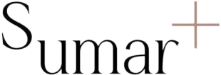 Logotipo tipográfico «Sumar» acompañado de una cruz.