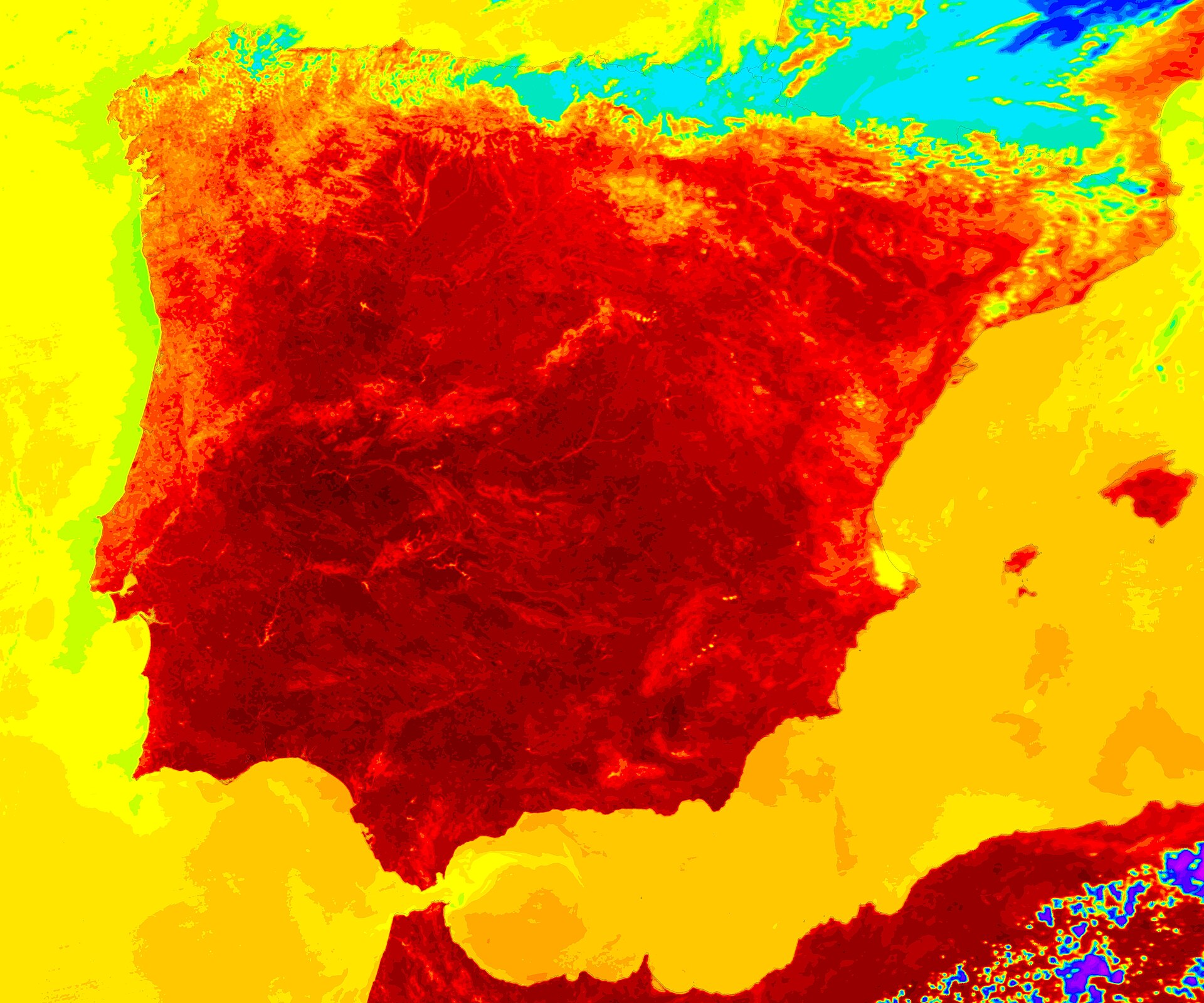 2004 Summer Heatwave in Spain